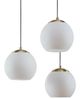 Olliix by Martha Stewart Leroy White/Black Pendant-0