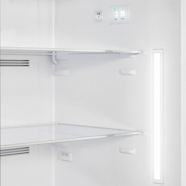Smeg 50's Retro Style 31 in. 19.3 Cu. Ft. Cream Top Freezer Refrigerator-2
