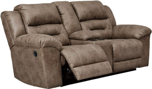 Signature Design by Ashley® Stoneland 2-Piece Fossil Living Room Set with Reclining Sofa-2