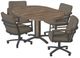 Chromcraft™ Customizable Camden Porter 5-Piece Dining Set-3