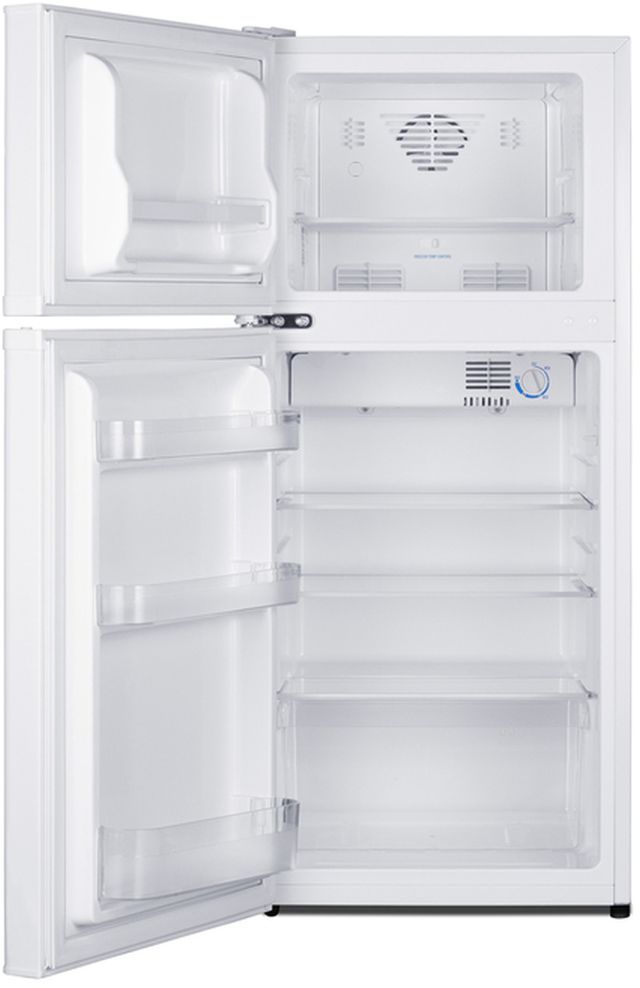 Summit® 19" 4.3 Cu. Ft. White Top Freezer Refrigerator-1