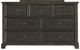 New Classic® Home Furnishings Stafford County Walnut Dresser and Mirror Set-3