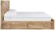 Signature Design by Ashley® Hyanna Tan Brown King 6-Drawer Storage Panel Bed-2