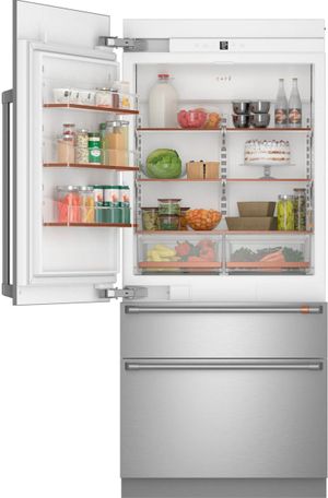 Café™ 20.2 Cu. Ft. Stainless Steel Built In Bottom Freezer Refrigerator