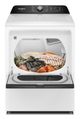 Whirlpool® 7.5 Cu. Ft. White Vented Electric Dryer with Steam Iron and AI Dry-4