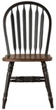Liberty Furniture Carolina Crossing 5-Piece Antique Honey/Black Dining Table Set-5
