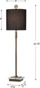 Uttermost® Volante Antique Brass Table Lamp-2