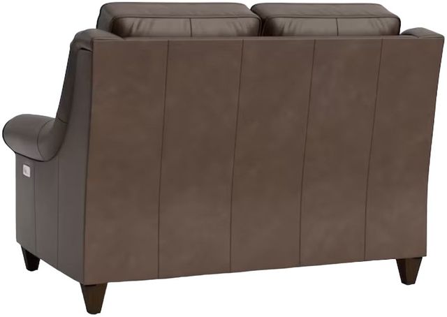 Bassett® Furniture Customizable BenchMade Power Reclining Sock Arm Loveseat-3