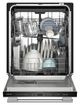 KitchenAid® 24" PrintShield™ Stainless Top Control Built-In Dishwasher with Third Level Utensil Rack and 30+ Total Wash Jets-5