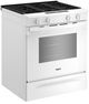 Whirlpool® 30'' White Smart Slide-In Gas Range with No Preheat Mode and Slow Cook-3