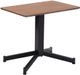 Zuo® Modern Mazzy Brown Side Table with Black Steel Base-0