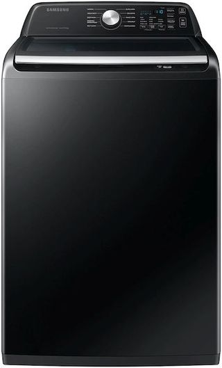 Samsung 4.6 Cu. Ft. Brushed Black ActiveWave™ Agitator Top Load Washer