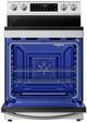 Midea® 30" Stainless Steel Freestanding Electric Range with Steam Cleaning-1