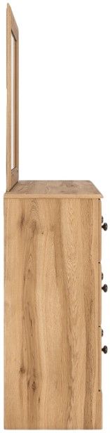 Signature Design by Ashley® Galletyn Warm Brown Dresser and Mirror-2