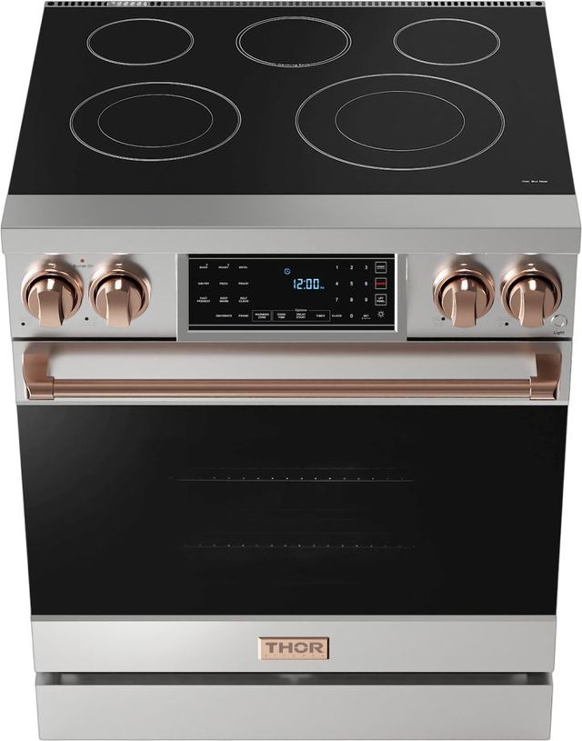 Thor Kitchen® Gordon Ramsay Series 30" Stainless Steel Pro Style Electric Range-1