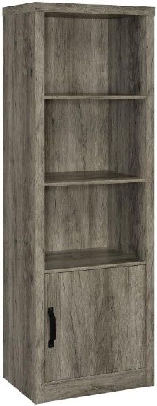 Coaster® Burke 3-Piece Gray Driftwood Entertainment Center-3