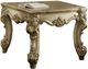 ACME Furniture Vendome II Bone End Table with Gold Patina Accents-0