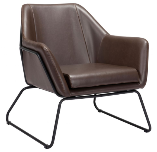 Zuo® Modern Jose Brown Accent Chair-1