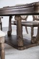 Furniture of America® Seven Oaks 7-Piece Weathered Oak Dining Table Set-3