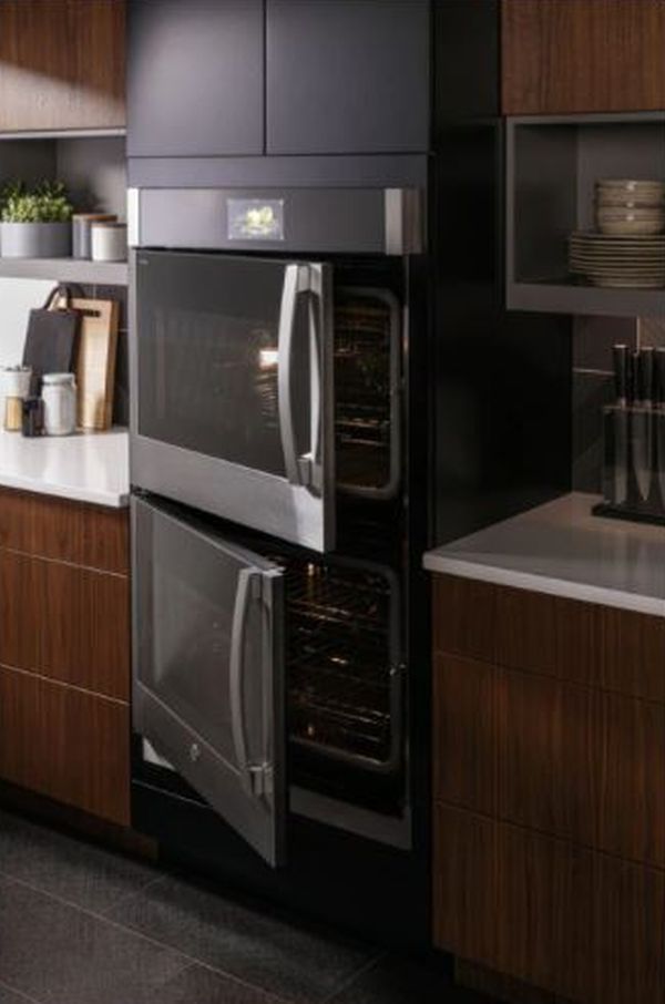 GE Profile™ 30" Smart Built In Convection Stainless Steel Double Wall Oven-4