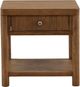 Dovetail Furniture Estrada Dark Brown Side Table-1