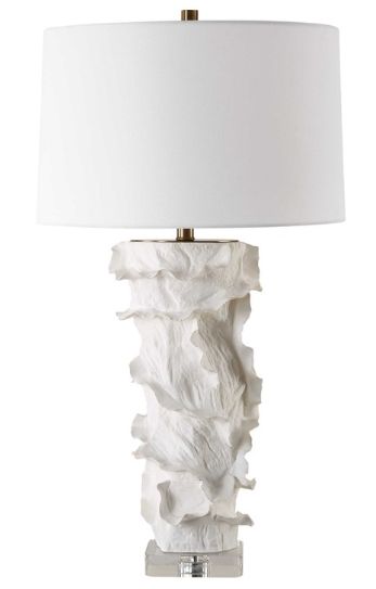 Uttermost® Wisp White Table Lamp-3