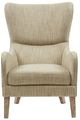Olliix by Madison Park Taupe Multi Arianna Swoop Wing Chair-0