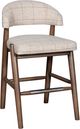 Vanguard® Furniture Customizable Waverly Fabric Barstool -0