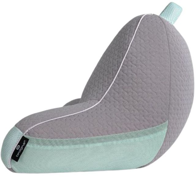 BEDGEAR® Gray/Mint Toddler Mini Backrest Pillow-1