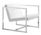Zuo® Carbon White Chair-0