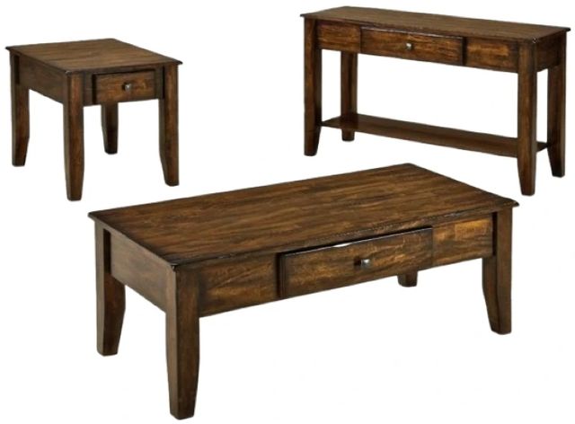Intercon Kona Raisin Sofa Table-1