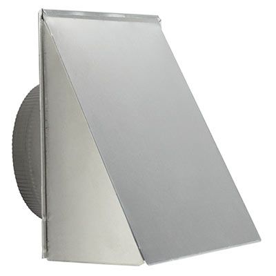 Broan® 10" Aluminum Round Wall Cap-0