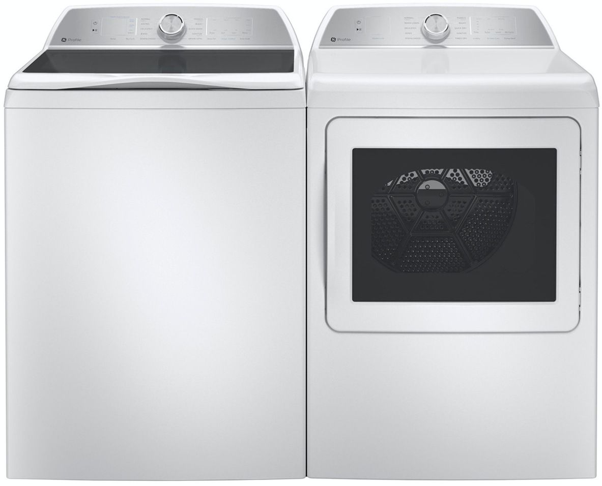 GE Profile™ White Laundry Pair