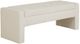 Olliix by Madison Park Cream Gillian Storage Bench-1