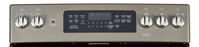 GE® 30" Slate Freestanding Electric Range-1