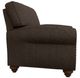 Best® Home Furnishings Customizable Leather Club Chair with Dark Walnut Legs-2