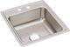 Elkay Lustertone® Classic Lustrous Satin 19-1/2" x 22" x 7-5/8" 2-Hole Single Bowl Drop-In Sink-0