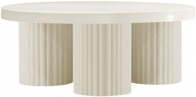 Meridian Furniture Rhodes Cream Coffee Table-1