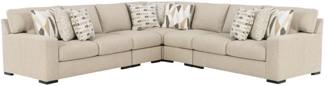 Benchcraft® Laurelgrove 5-Piece Pebble Modular Sectional-0