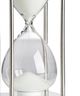 A & B Home White/Silver 30-Minute Hourglass-3