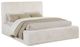 Coaster® Rebecca Cream Queen Upholstered Panel Bed-0