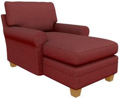 Best® Home Furnishings Customizable Reyona Chaise with Honey Birch Legs