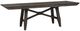 Liberty Furniture Double Bridge 6-Piece Dark Chestnut/Gray Optional Trestle Dining Set-2