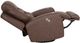 Franklin™ Aspen Duvall Mocha Power Swivel Recliner-3