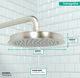 Hansgrohe Raindance Classic Brushed Nickel 180 1-Jet Showerhead-1