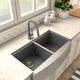 ZLINE Gemini Gunmetal Pull Down Kitchen Faucet-3