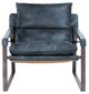 Classic Home Morgan Ocean Blue Accent Chair-2