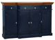 StyleCraft Brookline Dark Navy Blue Credenza-0