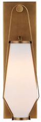 Currey & Company Brompton Brass Bath Wall Sconce-1
