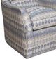 King Hickory Customizable Writer Fabric Swivel Glider-1